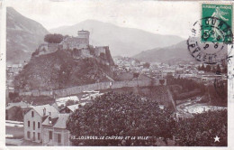 65 - LOURDES - Le Chateau Et La Ville - Carte L'étoile - Lourdes