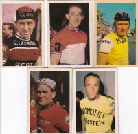  Lot 5 Chromos - Cyclisme - Coureurs  Wout Wagtmans - Roger Baens - Piet Rentmeester -Jan Van Gompel -Troonbeeckx - Andere & Zonder Classificatie