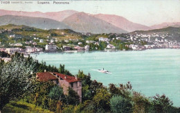 Tessin - LUGANO - Panorama 1907 - Andere & Zonder Classificatie