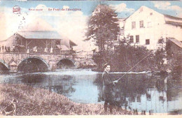  STAVELOT -  Pecheur Au  Pont De L'Ambleve - Stavelot