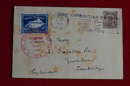Everest Expedition 1924 Printed Signature J B L Noel Captain Rongbuk Glacier  Himalaya Mountaineering Escalade Alpinisme - Sportifs