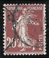 1 04	25	05	N°	139	Perforé	-	CL 201	-	CREDIT LYONNAIS - Used Stamps