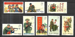 CHINE 1965  Armée Populaire Cat Yt  1626 à 1633 Série Complète N** MNH - Unused Stamps