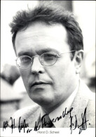 CPA Schauspieler Horst D. Scheel, Portrait, Autogramm, ARD, Serie Lindenstraße, Hans Wilhelm Hülsch - Actors