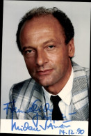 CPA Schauspieler Michael Sauer, Portrait, Autogramm - Attori