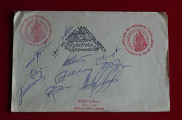 Russia 1982 First Successful Soviet Everest Expedition Signed 11 Climbers Himalaya Mountaineering Escalade Alpinisme - Sportifs