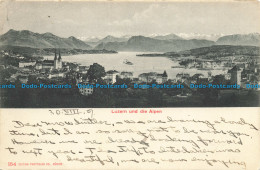 R653238 Luzern Und Die Alpen. Photoglob. 1907 - Monde