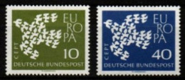 ALLEMAGNE    -    EUROPA  .   1961 .   Y&T N° 239 à 240 ** - 1961