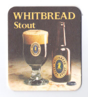 Bierviltje - Sous-bock - Bierdeckel  WHITBREAD - STOUT     (B 1430) - Beer Mats