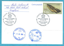 Moldova , 2024 , From The Museums’ Patrimony, Postcard With The Stamp & Spec.postmark FIRST DAY - Moldova