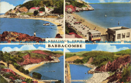 R653687 Greetings From Babbacombe. Babbacombe Beach And Cary Arms. Oddicombe Bea - Monde