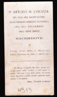 SANTINO COMMEMORATIVO -  SACERDOZIO - SCHIO 1934 - HOLY CARD - IMAGE PIEUSE   (H913) - Images Religieuses