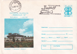 A24755 - Aeroport Baneasa Cover Stationery Romania 1987 - Postal Stationery