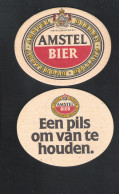 Bierviltje - Sous-bock - Bierdeckel :  AMSTEL BIER   (B 1453) - Beer Mats