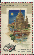 ALLEMAGNE - BERLIN - CARTE EN RELIEF- DOM VON DER SPREESEITE - Sonstige & Ohne Zuordnung