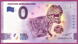 0-Euro XERD 02 2020 DINOPARK MÜNCHEHAGEN - Pruebas Privadas