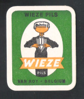 Bierviltje - Sous-bock - Bierdeckel :  WIEZE  PILS -  VAN ROY - BELGIUM  (B 1468) - Sous-bocks