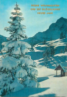 Winter Holdays Greetings Snow-covered Landscape - Other & Unclassified
