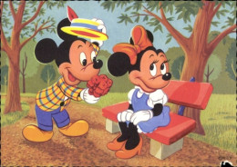 CPA Walt Disney, Micky Maus, Minnie Maus - Spielzeug & Spiele
