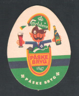 Bierviltje - Sous-bock - Bierdeckel   CARLSBERG - PASKE BRYG    (B 1482) - Sous-bocks