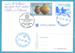 Moldova , 2024 , From The Museums’ Patrimony, Postcard With The Stamp & Spec.postmark FIRST DAY - Moldavie