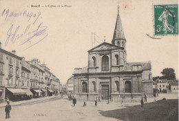 RUEIL  L'église Et La Place - Rueil Malmaison