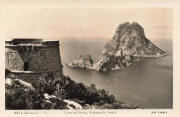 ESPAGNE - Ibiza (Baleares) - Torre Del Pirata - Vedranell Y Vedra - Vue D'ensemble - Carte Postale Ancienne - Ibiza