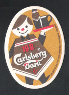 Bierviltje - Sous-bock - Bierdeckel : CARLSBERG DARK - 19 B   (B 1499) - Beer Mats