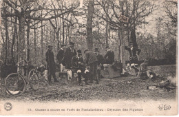 THEME CHASSE A COURRE - ELD - Déjeuner Des Piqueurs - Animée - Belle - Jagd