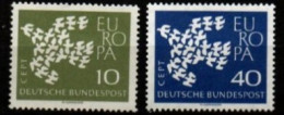 ALLEMAGNE    -    EUROPA  .   1961 .   Y&T N° 239 à 240 ** - Unused Stamps