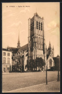 AK Ypres, Eglise St. Martin  - Sonstige & Ohne Zuordnung