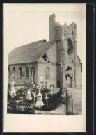 AK Poelkapelle, Ruine Der Kirche, Friedhof  - Altri & Non Classificati