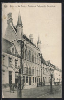 AK Ypres, La Poste, Ancienne Maison Des Templiers  - Sonstige & Ohne Zuordnung