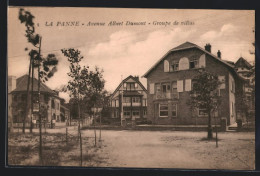 AK La Panne, Avenue Albert Dumont, Groupe De Villas  - De Panne