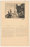 CPSM  9 X 14 PARIS La Tour Eiffel  Paris-Bijou - Eiffelturm