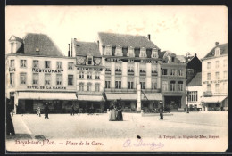 AK Heyst-sur-Mer, Place De La Gare  - Sonstige & Ohne Zuordnung