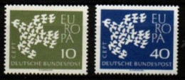 ALLEMAGNE    -    EUROPA  .   1961 .   Y&T N° 239 à 240 ** - Unused Stamps
