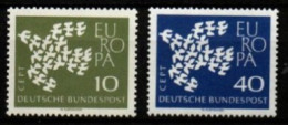 ALLEMAGNE    -    EUROPA  .   1961 .   Y&T N° 239 à 240 ** - Nuevos