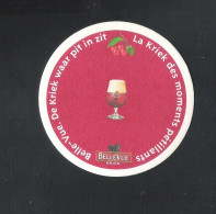 Bierviltje - Sous-bock - Bierdeckel :  BELLE-VUE - KRIEK   (B 1524) - Beer Mats