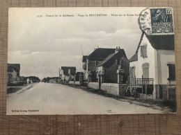 Presqu'ile De Quiberon Plage De PENTHIEVRE Villas Sur La Route Nationale - Quiberon