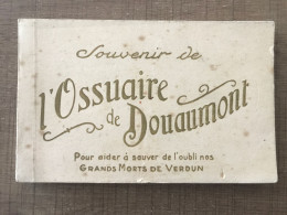 Carnet Souvenir De L'Ossuaire De Douaumont - Douaumont