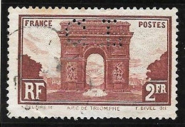 1 04	25	15	N°	258	Perforé	-	CL 201	-	CREDIT LYONNAIS - Used Stamps