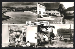 AK Happurg / Stausee, Gasthof Ob. Mühle, Dorfstrasse Und Panorama  - Autres & Non Classés