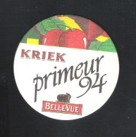 Bierviltje - Sous-bock - Bierdeckel :  BELLE-VUE - KRIEK  PRIMEUR 94 (B 1525) - Beer Mats