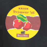 Bierviltje - Sous-bock - Bierdeckel :  BELLE-VUE - KRIEK  PRIMEUR '95 (B 1526) - Sous-bocks