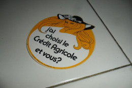 AUTOCOLLANT  PUB  0.50C VENTE IMEDIATE - Stickers