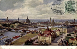 Artiste CPA Michalsky, Dresden Altstadt, Panorama - Other & Unclassified