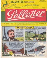 BUVARD & BLOTTER - BISCOTTE PELLETIER - Romainville - Série Les Grands Navigateurs N°113 - Alexandre EIFFEL (1832 -1923) - Autres & Non Classés