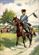 Artiste CPA Hosse, A., 1. Husaren Regiment Roi Albert Nr. 18 - Autres & Non Classés