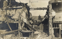 Photo CPA Cambrai, Durch Granate Zerstörtes Wohnhaus - Autres & Non Classés